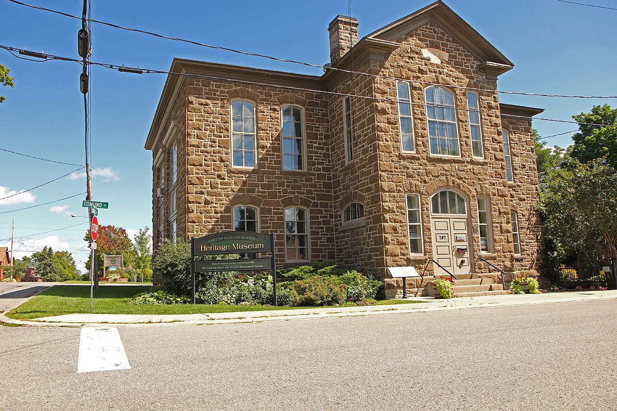 The building today, home to The Carleton Place and Beckwith Heritage Museum